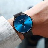 Men's Ultra-Thin Minimalist Waterproof Fashion Wrist Watch Watches - Tophatter Daily Deals