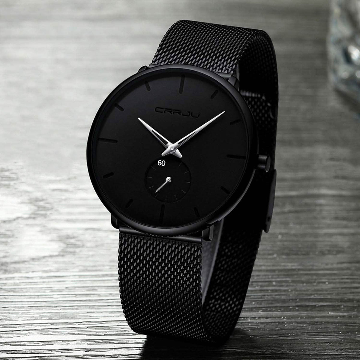 Men's Ultra-Thin Minimalist Waterproof Fashion Wrist Watch Watches - Tophatter Daily Deals