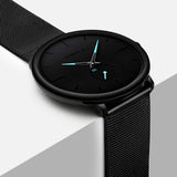 Men's Ultra-Thin Minimalist Waterproof Fashion Wrist Watch Watches - Tophatter Daily Deals