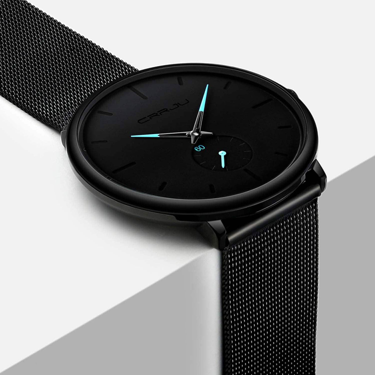 Men's Ultra-Thin Minimalist Waterproof Fashion Wrist Watch Watches - Tophatter Daily Deals