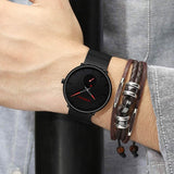 Men's Ultra-Thin Minimalist Waterproof Fashion Wrist Watch Watches - Tophatter Daily Deals