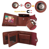 Men's Wallet PU Leather BiFold RFID Blocking Card Holder Handbags & Wallets - Tophatter Daily Deals