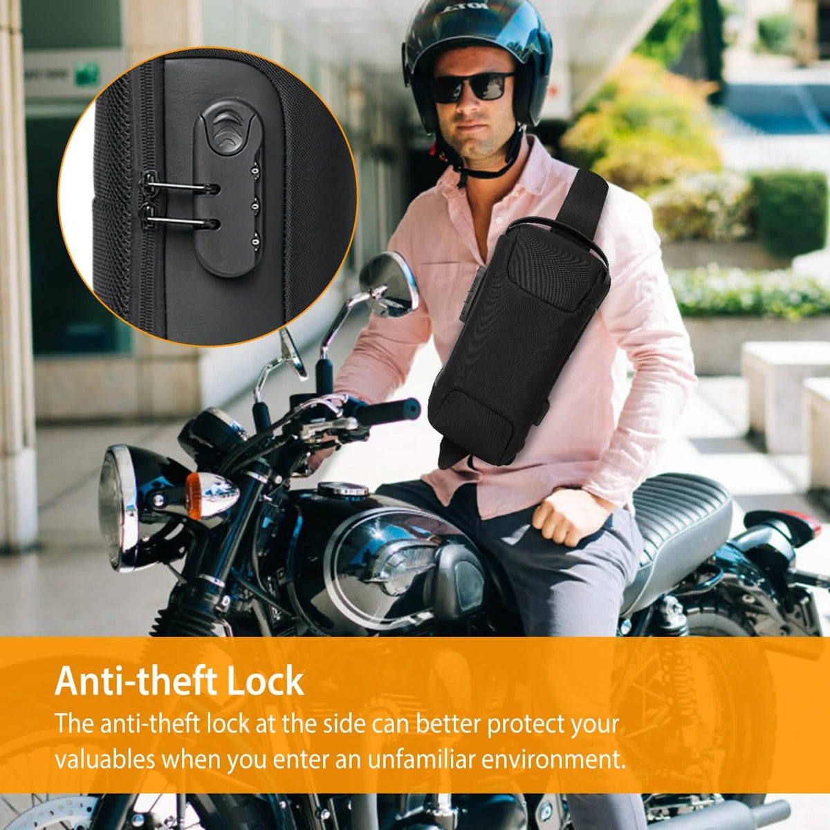 Men's Waterproof Anti-Theft Sling Backpack Handbags & Wallets - Tophatter Daily Deals