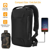 Men's Waterproof Anti-Theft Sling Backpack Handbags & Wallets - Tophatter Daily Deals