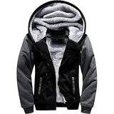 Men's Winter Clothing Apparel Hoodies Sweatshirts Black Gray Men's Outerwear - Tophatter Daily Deals