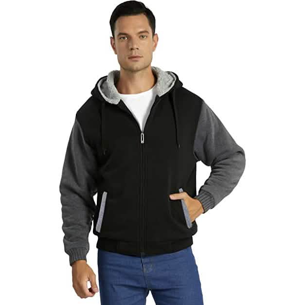 Men's Winter Clothing Apparel Hoodies Sweatshirts Men's Outerwear - Tophatter Daily Deals