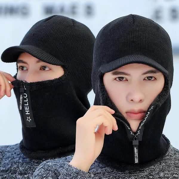 Men's Winter Knitted Hat Hats - Tophatter Daily Deals