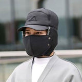Men's Winter Thick Warm Casual Earmuffs Cap Hats - Tophatter Daily Deals