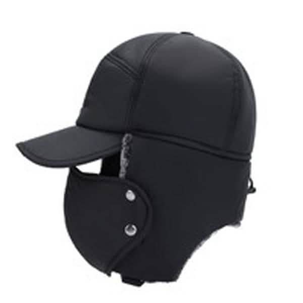 Men's Winter Thick Warm Casual Earmuffs Cap Hats - Tophatter Daily Deals