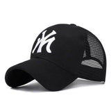 Men's Women's Outdoor Sports Baseball Cap Matte Black Hats - Tophatter Daily Deals
