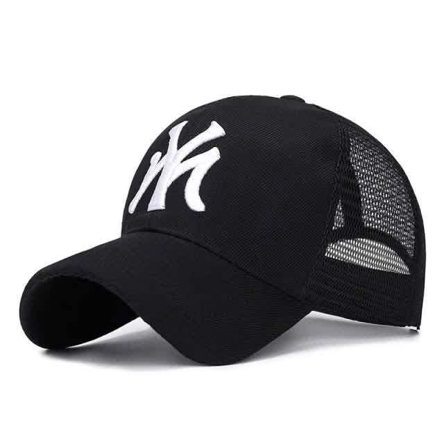 Men's Women's Outdoor Sports Baseball Cap Matte Black Hats - Tophatter Daily Deals