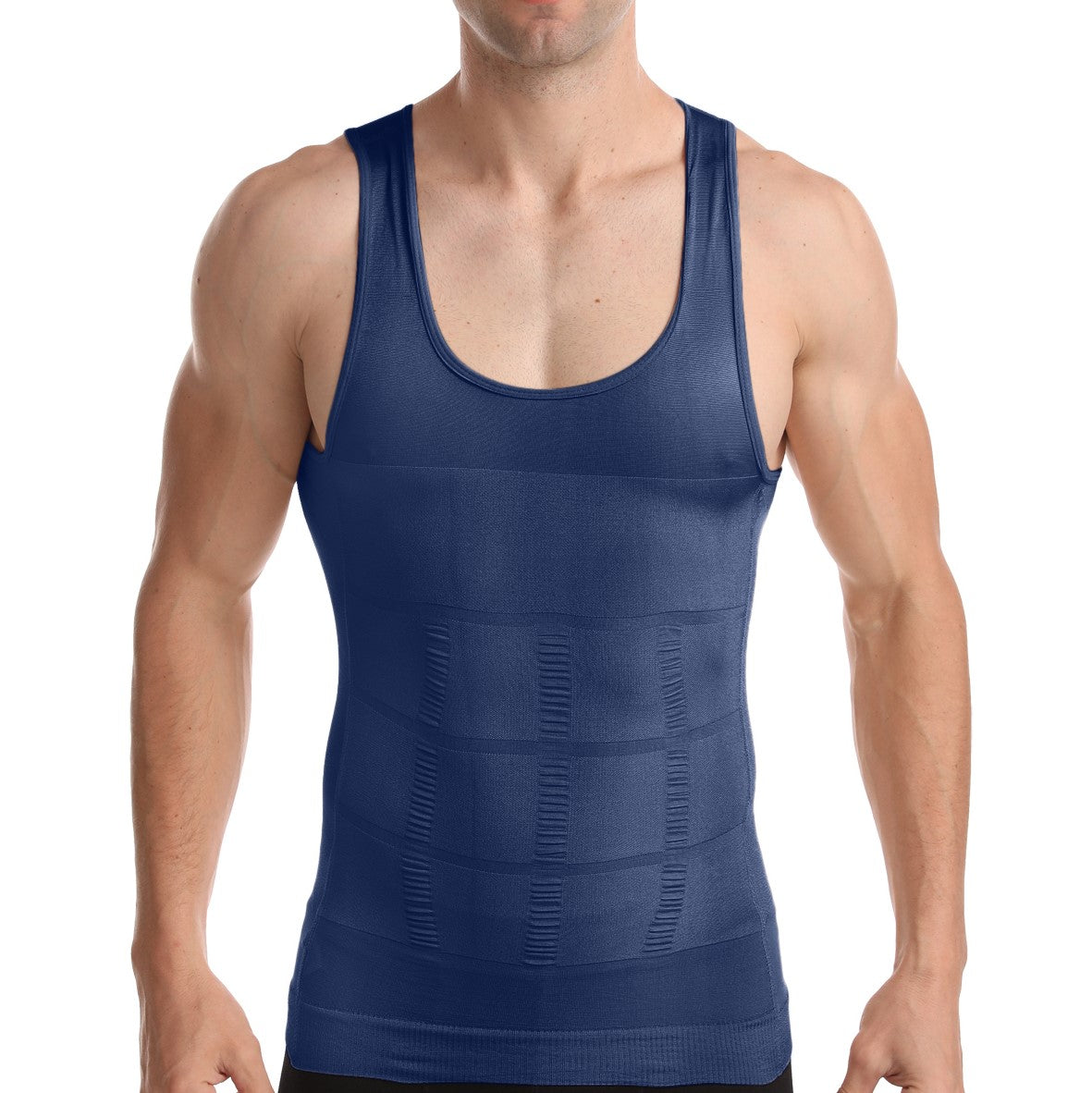 Slimming Body Shaper Under Shirt Navy Health & Wellness - Tophatter Daily Deals