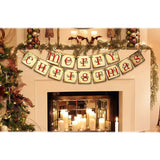 Merry Christmas Banner Home Decor Seasonal Decor - Tophatter Daily Deals
