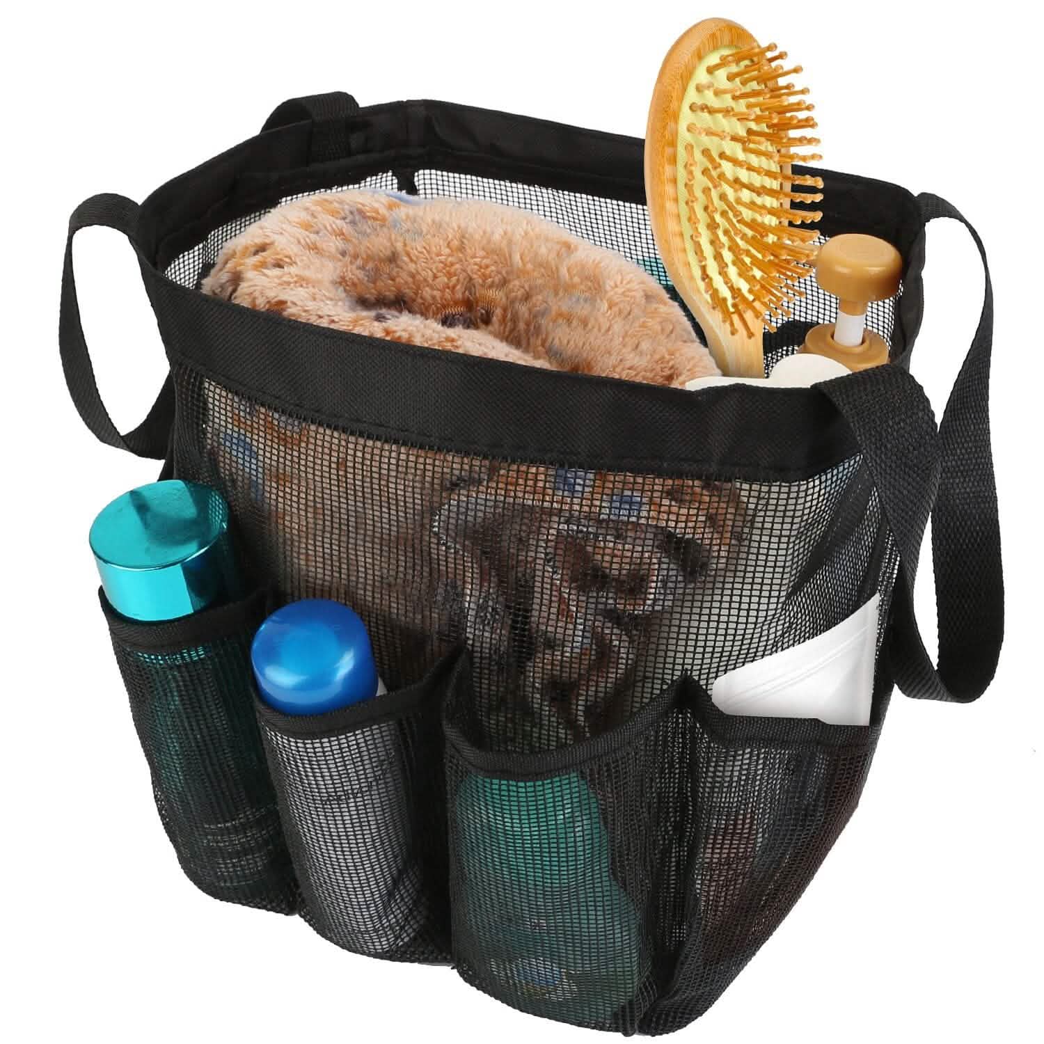 Mesh Shower Caddy Bag Organizer Storage Hanging Basket Beauty & Personal Care - Tophatter Daily Deals