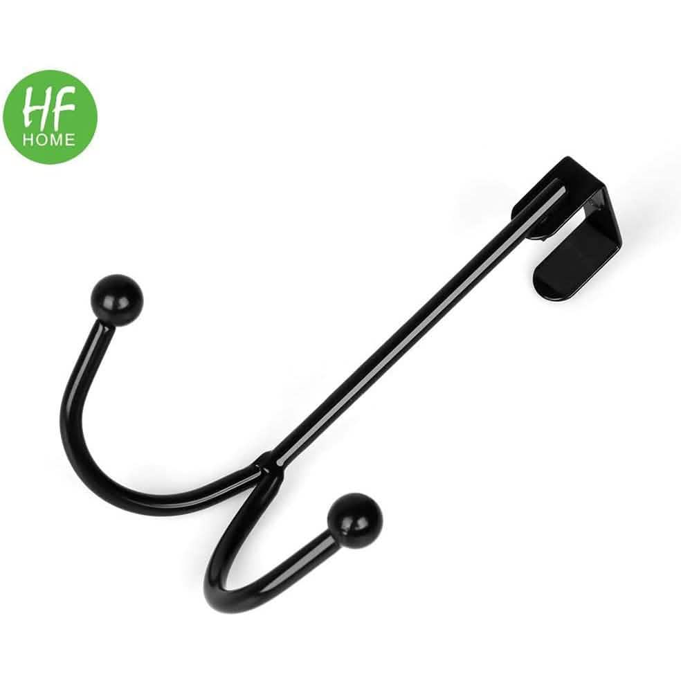 Metal Double Hanging Storage Hooks on Doors Storage & Organization - Tophatter Daily Deals