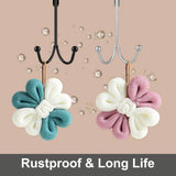 Metal Double Hanging Storage Hooks on Doors Storage & Organization - Tophatter Daily Deals