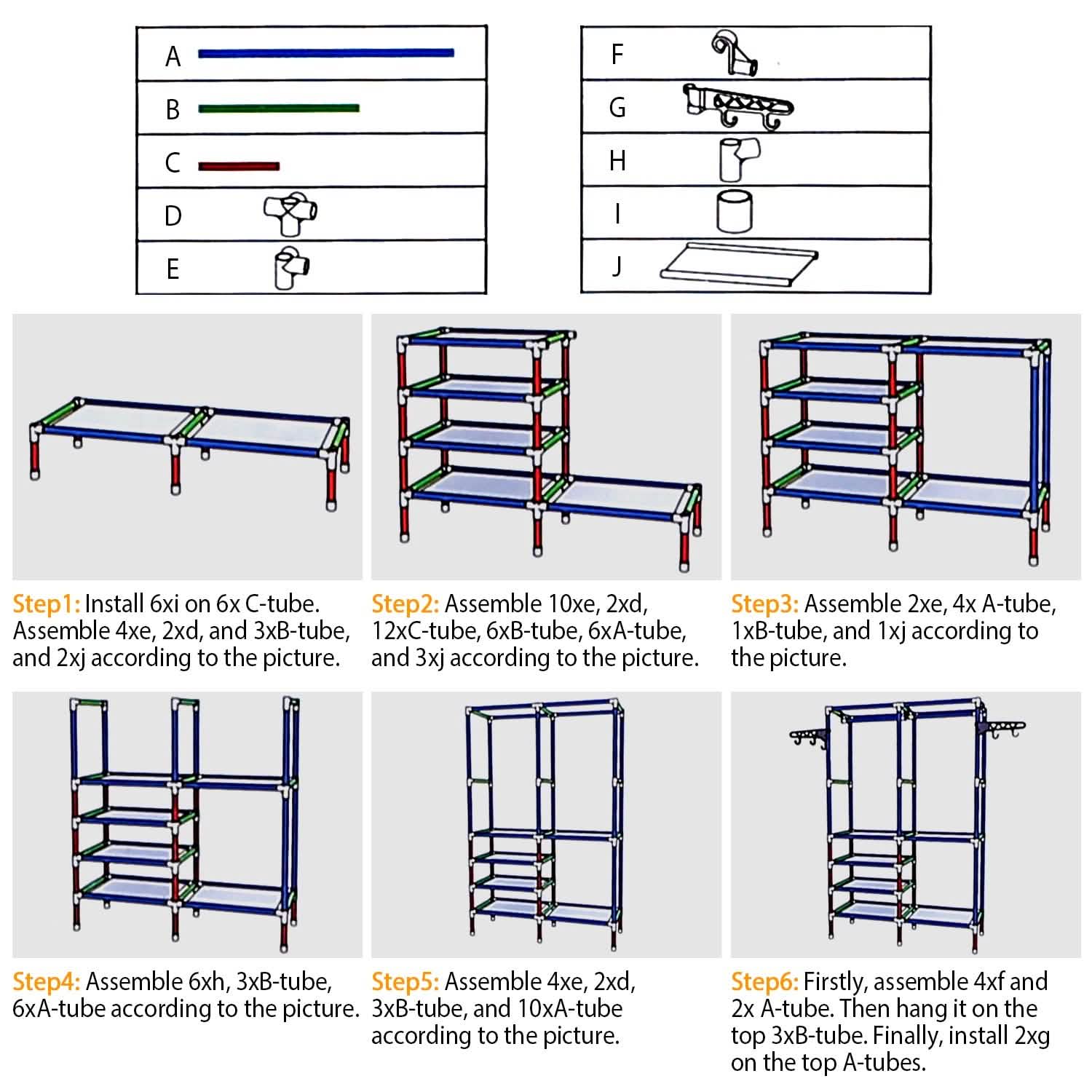Metal Garment Rack Shoe Clothing Organizer Shelves Storage & Organization - Tophatter Daily Deals