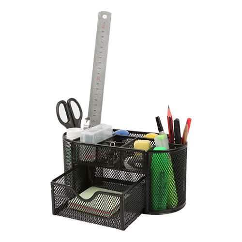 Metal Mesh Pencil Holder School, Office & Art Supplies - Tophatter Daily Deals