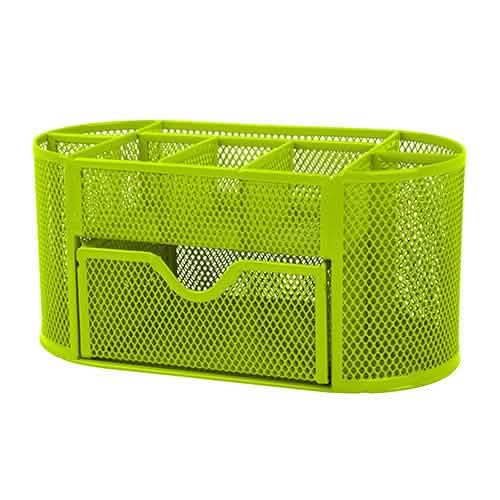 Metal Mesh Pencil Holder Green School, Office & Art Supplies - Tophatter Daily Deals