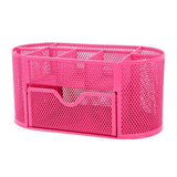 Metal Mesh Pencil Holder Hot Pink School, Office & Art Supplies - Tophatter Daily Deals