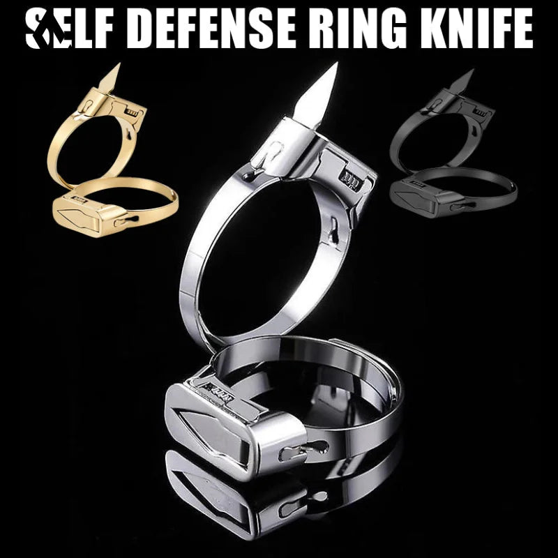 Metal Self Defense Ring Knife-GS138 BEST SELLERS - Tophatter Daily Deals