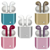 Metallic Wireless Earbuds & Charging Case Set In-Ear Headphones - Tophatter Daily Deals