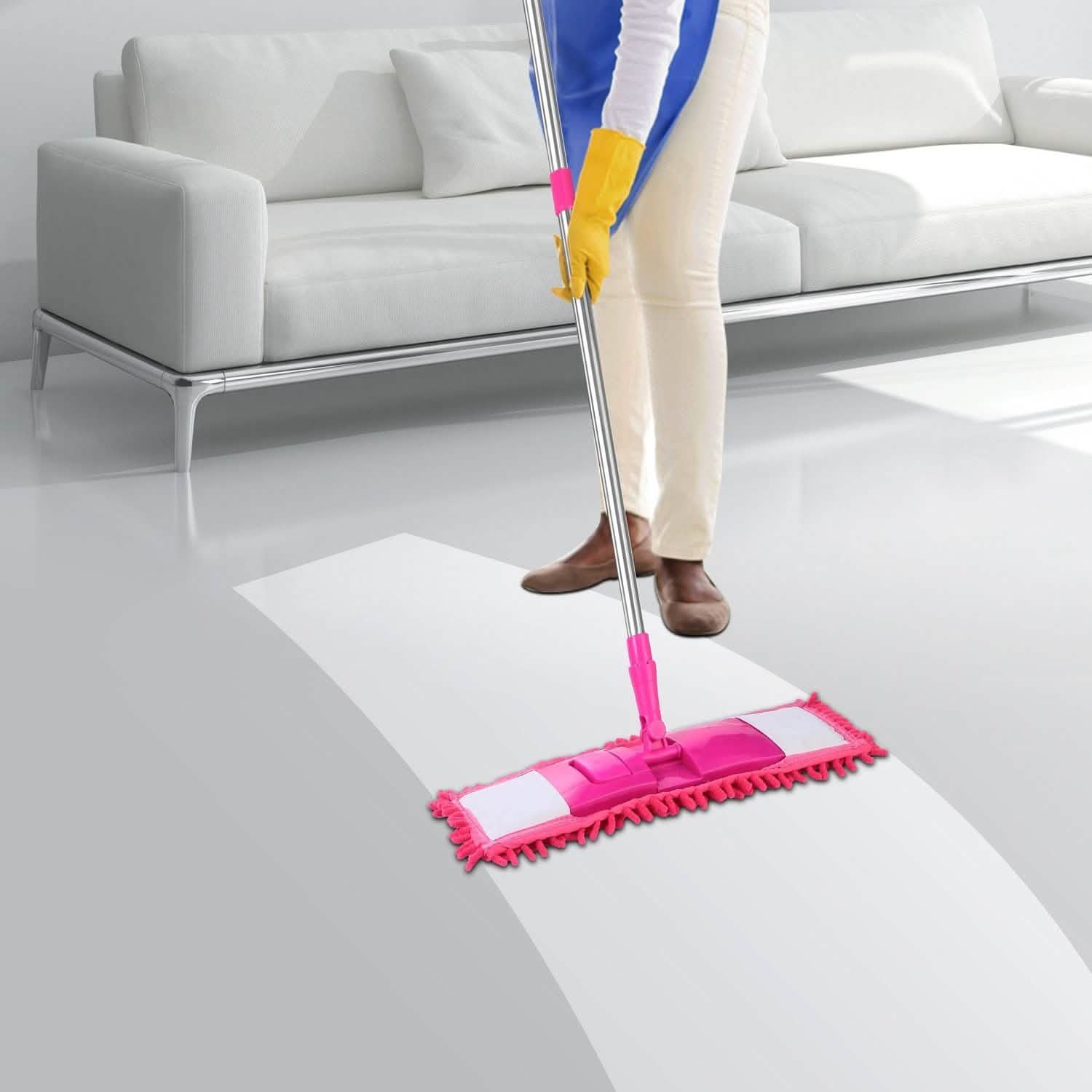 Microfiber 360¬∞ Rotatable Floor Mop Household Appliances - Tophatter Daily Deals