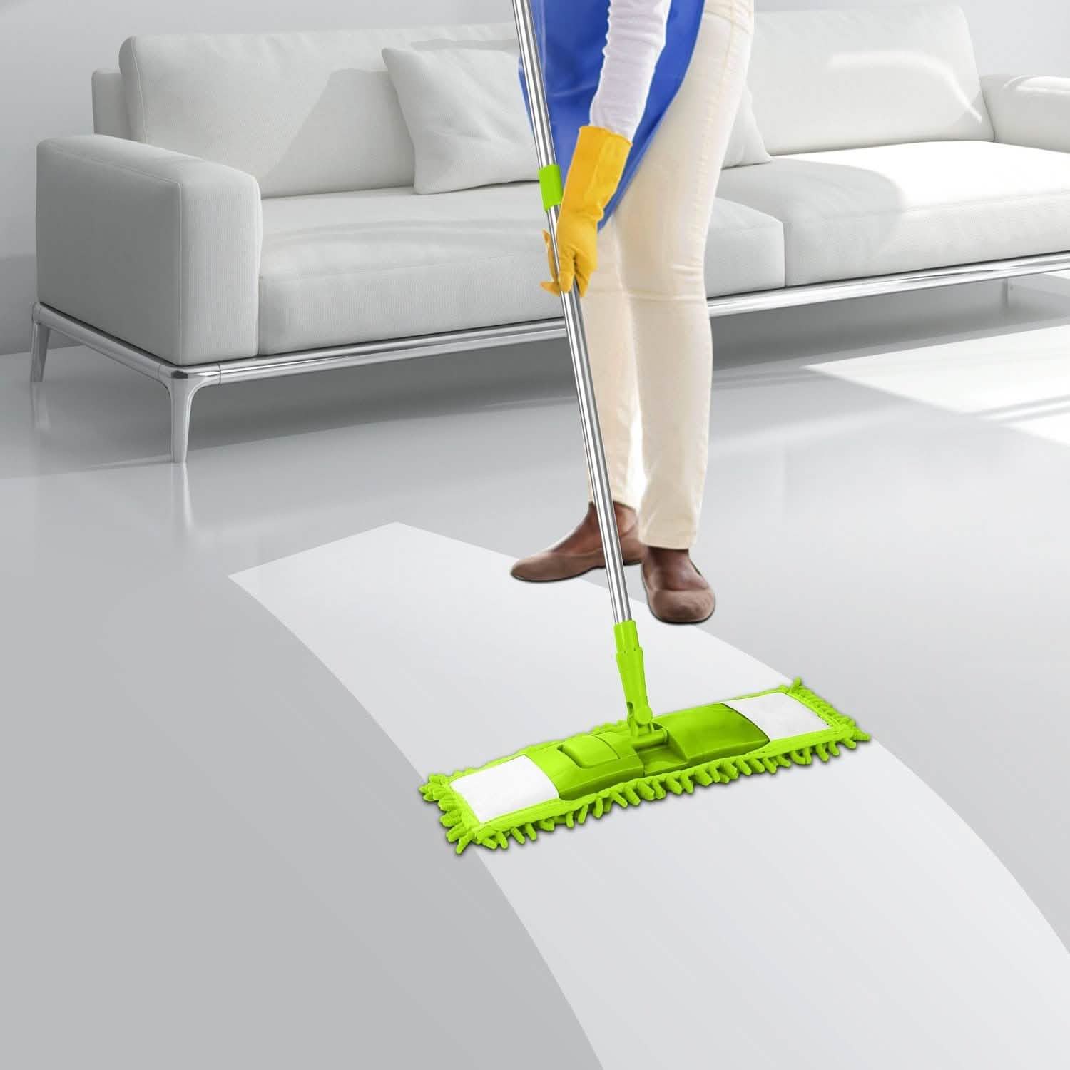 Microfiber 360¬∞ Rotatable Floor Mop Household Appliances - Tophatter Daily Deals