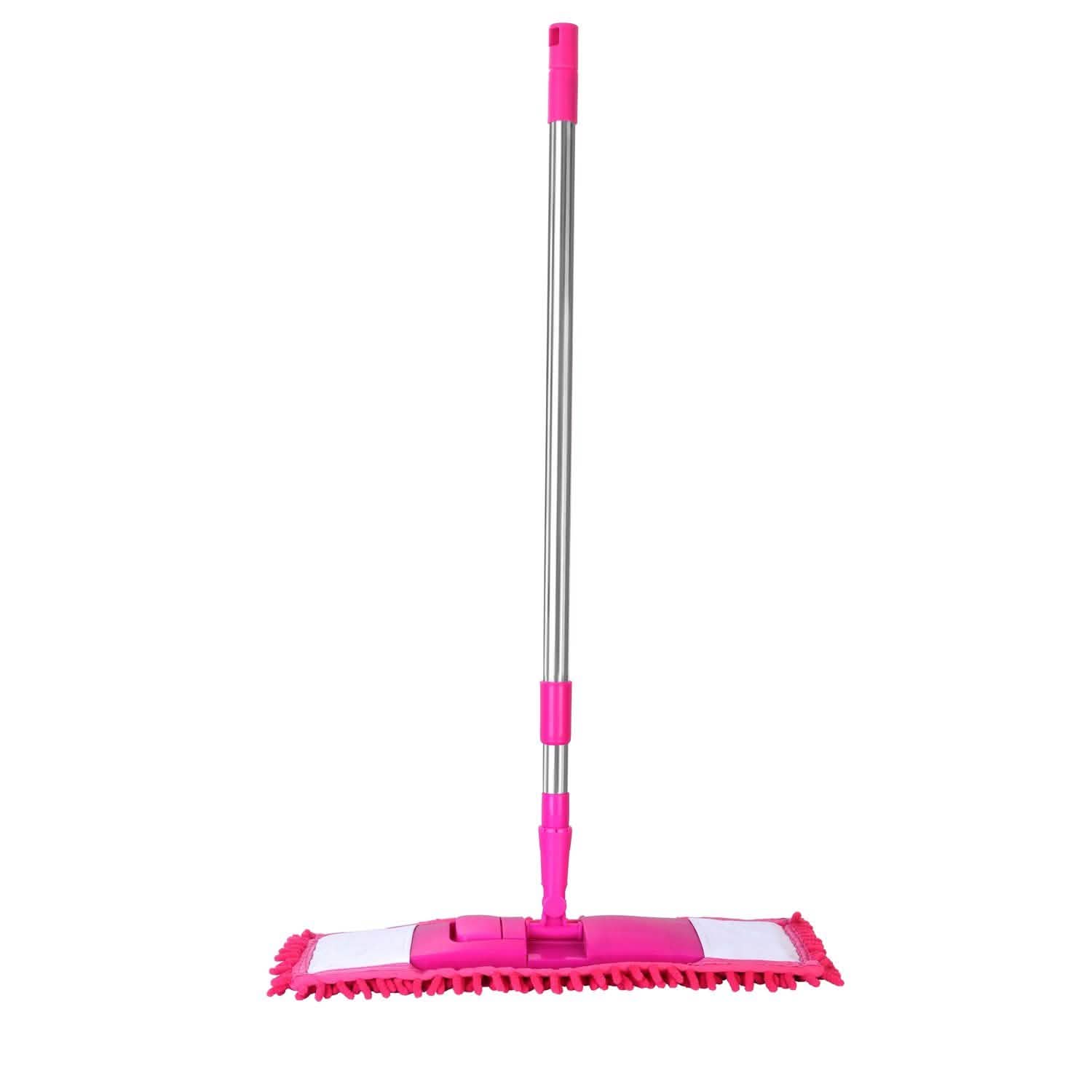 Microfiber 360¬∞ Rotatable Floor Mop Pink Household Appliances - Tophatter Daily Deals
