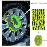 Microfiber Car Wash Brush Mop Kit Automotive - Tophatter Daily Deals