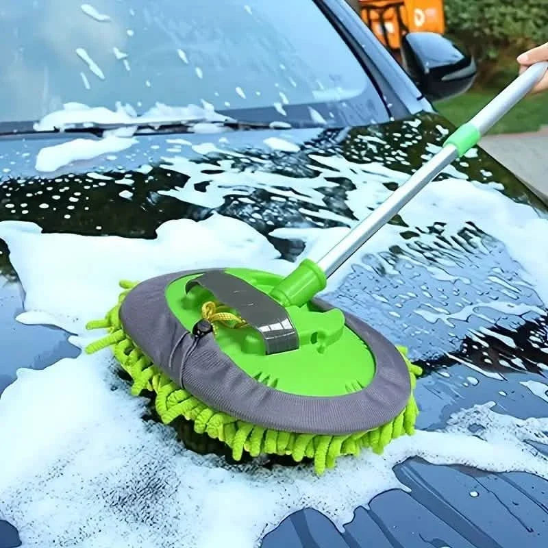 Microfiber Car Wash Brush Mop Kit Automotive - Tophatter Daily Deals