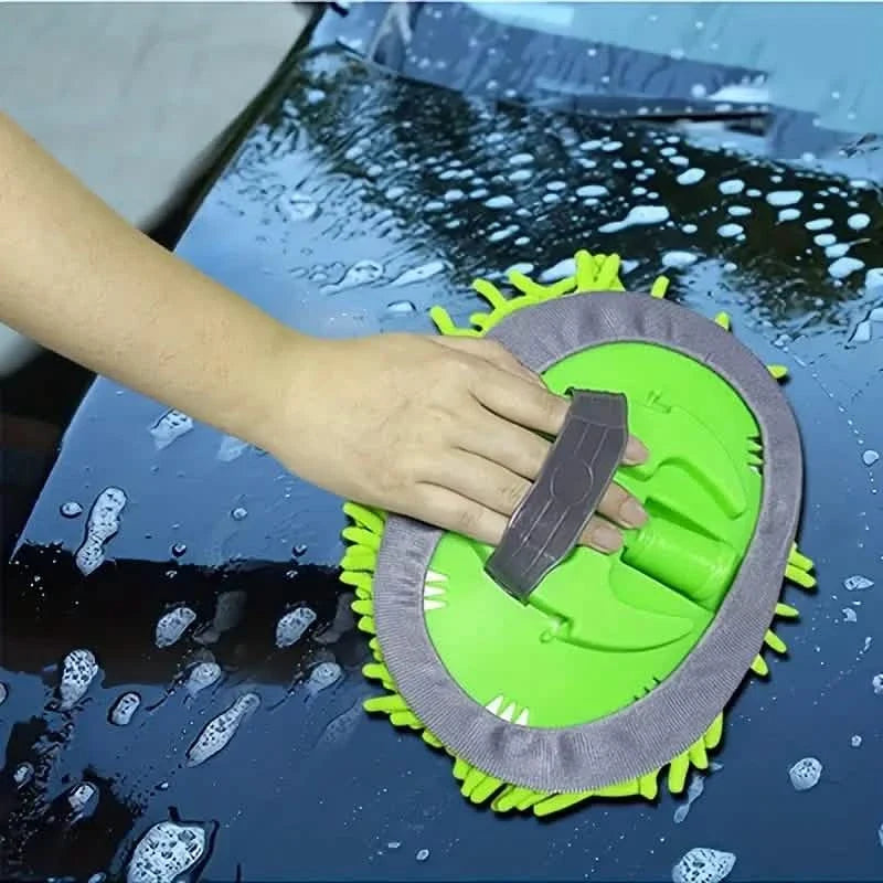 Microfiber Car Wash Brush Mop Kit Automotive - Tophatter Daily Deals