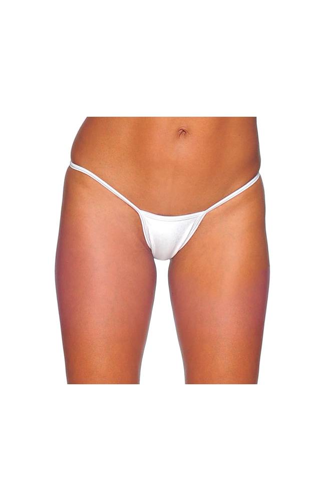 BodyZone - Micro Low Back T-Thong - 1162 - Assorted Colors White OS Lingerie - Tophatter Daily Deals