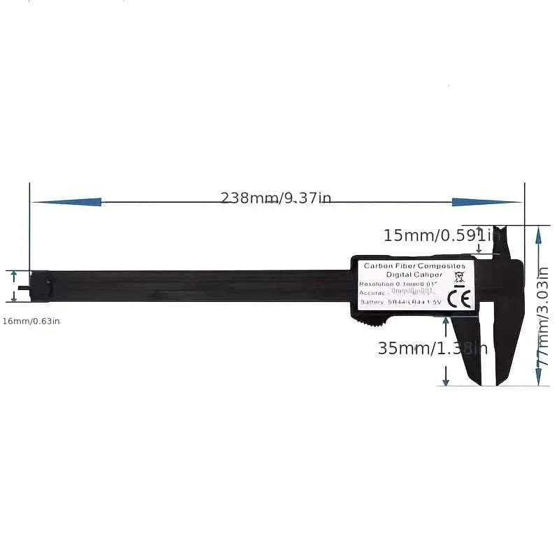 Micrometer Measuring Tool Digital Ruler School, Office & Art Supplies - Tophatter Daily Deals