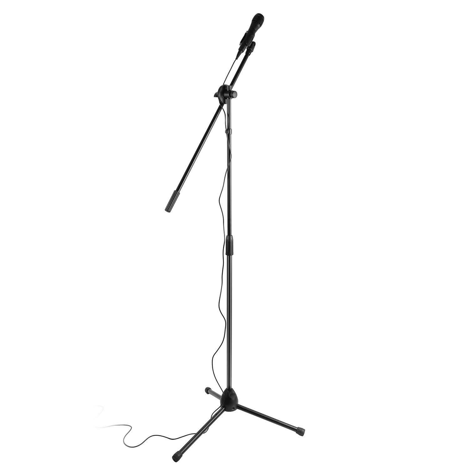 Microphone Stands Tripod Boom Mic Holders Audio Accessories - Tophatter Daily Deals