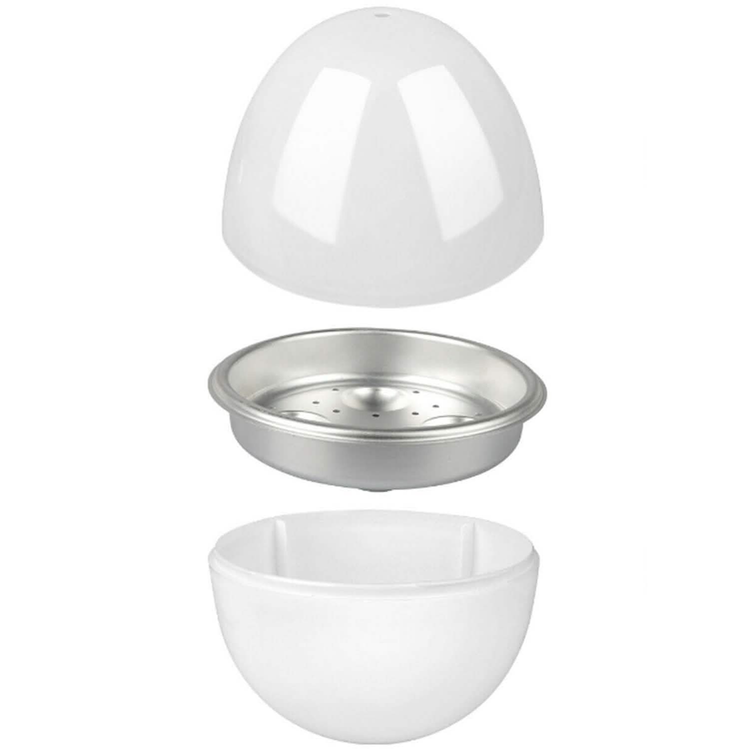 Microwave Egg Broiler Cooker Up to 4 Eggs Kitchen Appliances - Tophatter Daily Deals