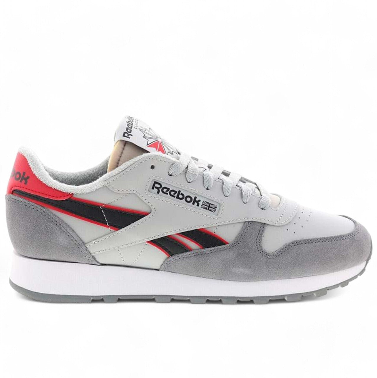 Reebok Men's Classic Leather Shoes - Pugry3/Pugry6/Vecred Pugry3 Pugry6 Vecred Footwear - Tophatter Daily Deals