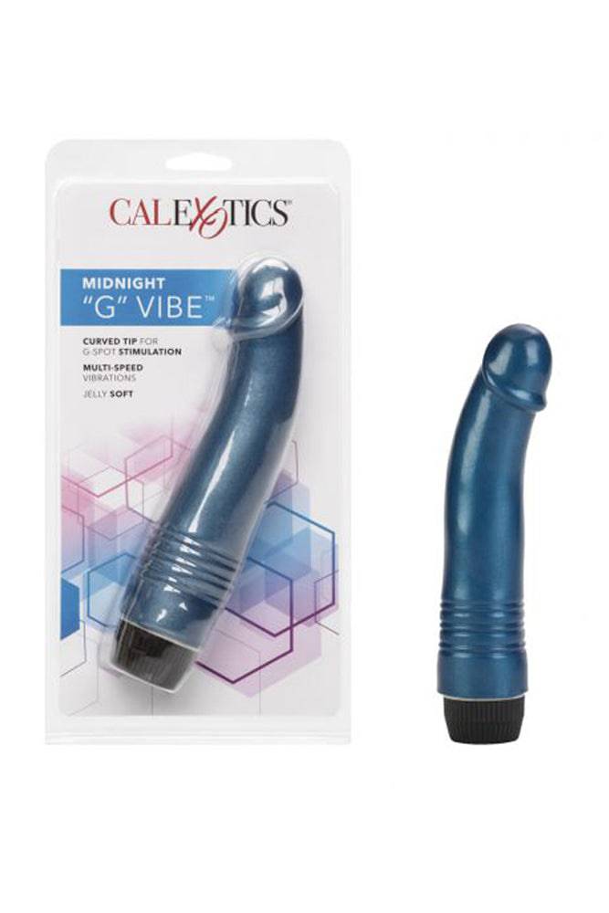 Cal Exotics - Midnight G Vibe - Blue Sex Toy - Tophatter Daily Deals