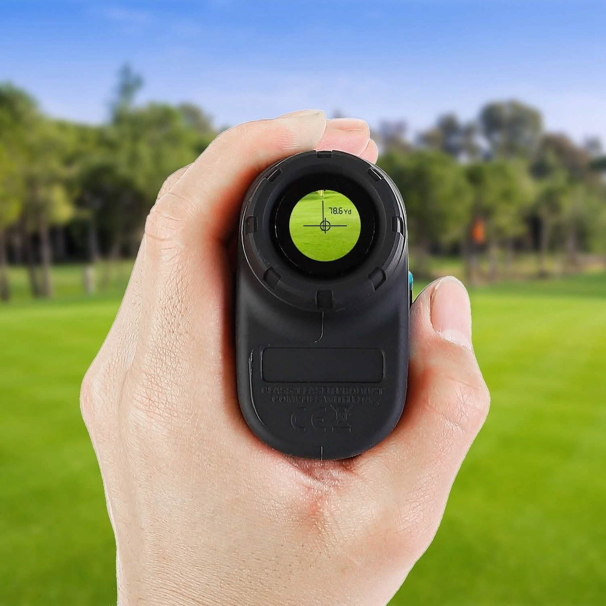 Mileseey Professional Precision Laser Golf Rangefinder Outdoor Recreation - Tophatter Daily Deals