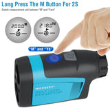 Mileseey Professional Precision Laser Golf Rangefinder Outdoor Recreation - Tophatter Daily Deals