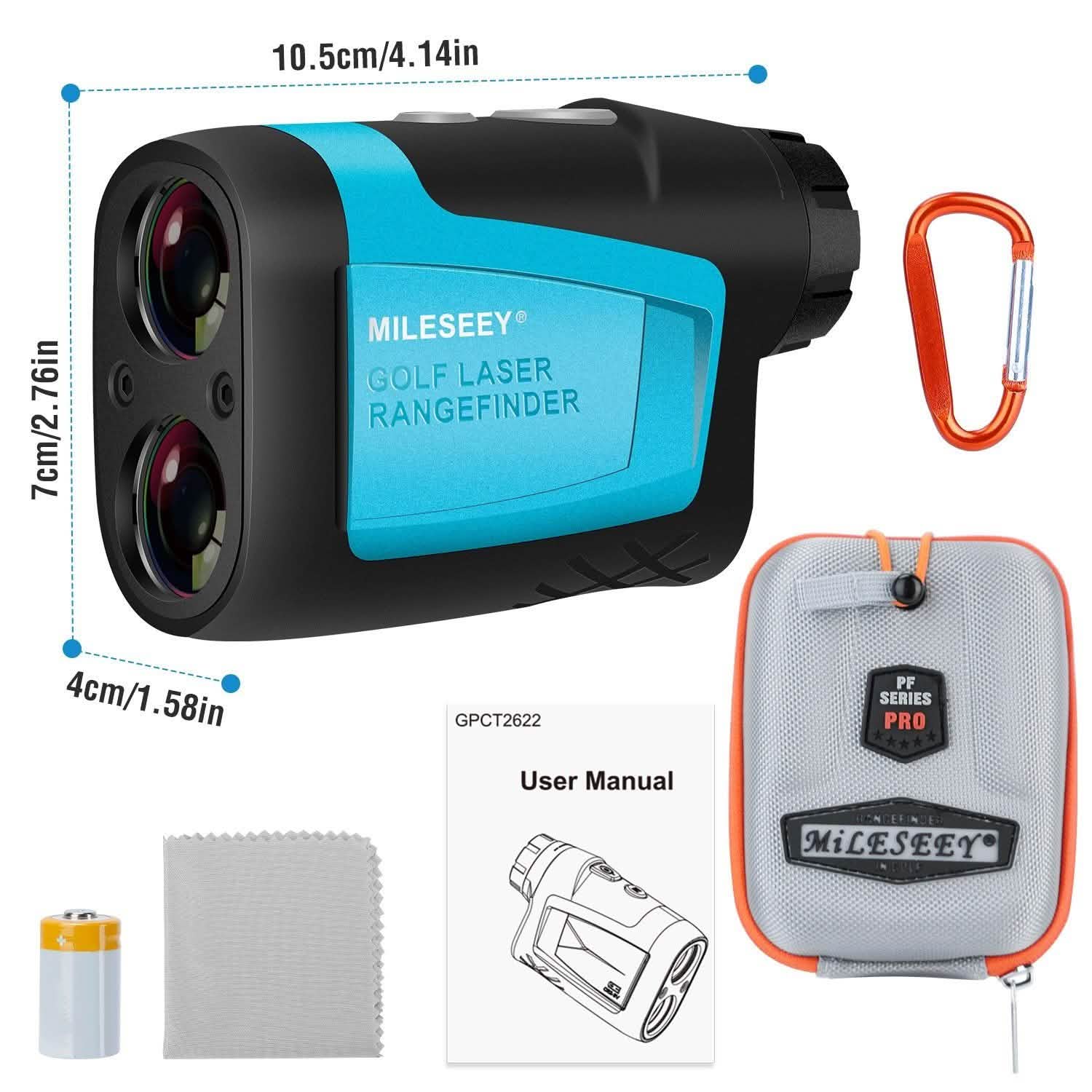 Mileseey Professional Precision Laser Golf Rangefinder Outdoor Recreation - Tophatter Daily Deals