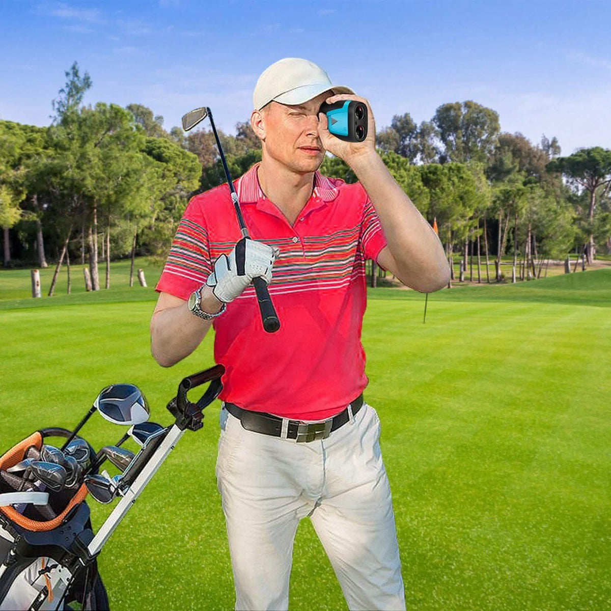 Mileseey Professional Precision Laser Golf Rangefinder Outdoor Recreation - Tophatter Daily Deals