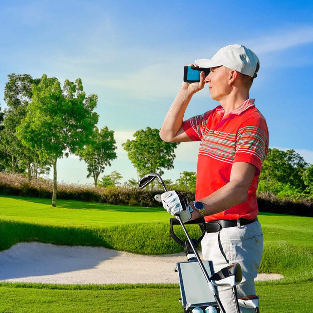 Mileseey Professional Precision Laser Golf Rangefinder Outdoor Recreation - Tophatter Daily Deals