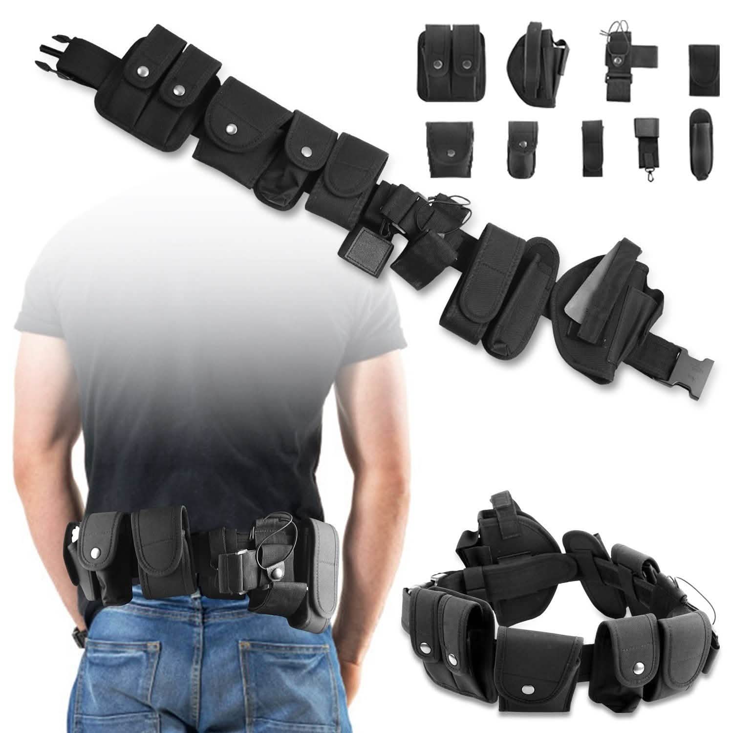 Military Utility Tactical Belt Tactical & Self Defense - Tophatter Daily Deals