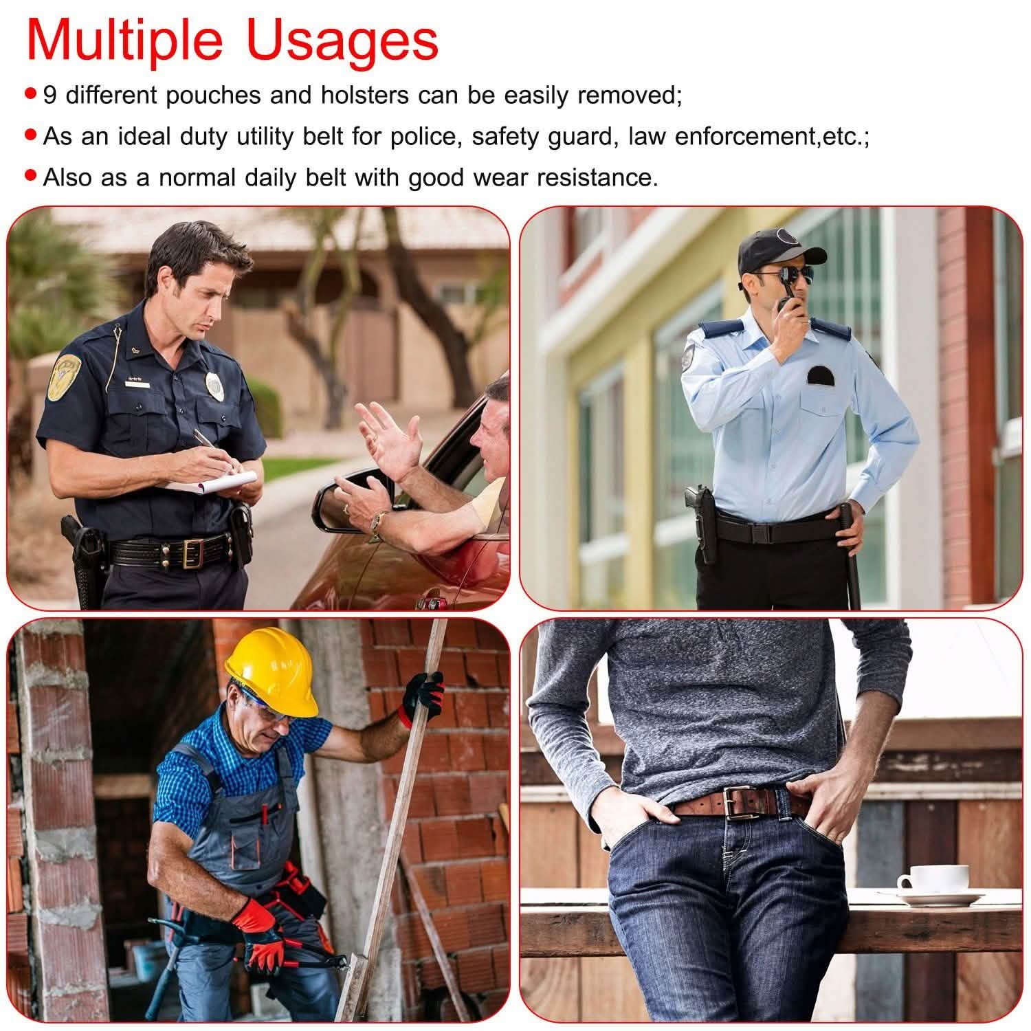 Military Utility Tactical Belt Tactical & Self Defense - Tophatter Daily Deals