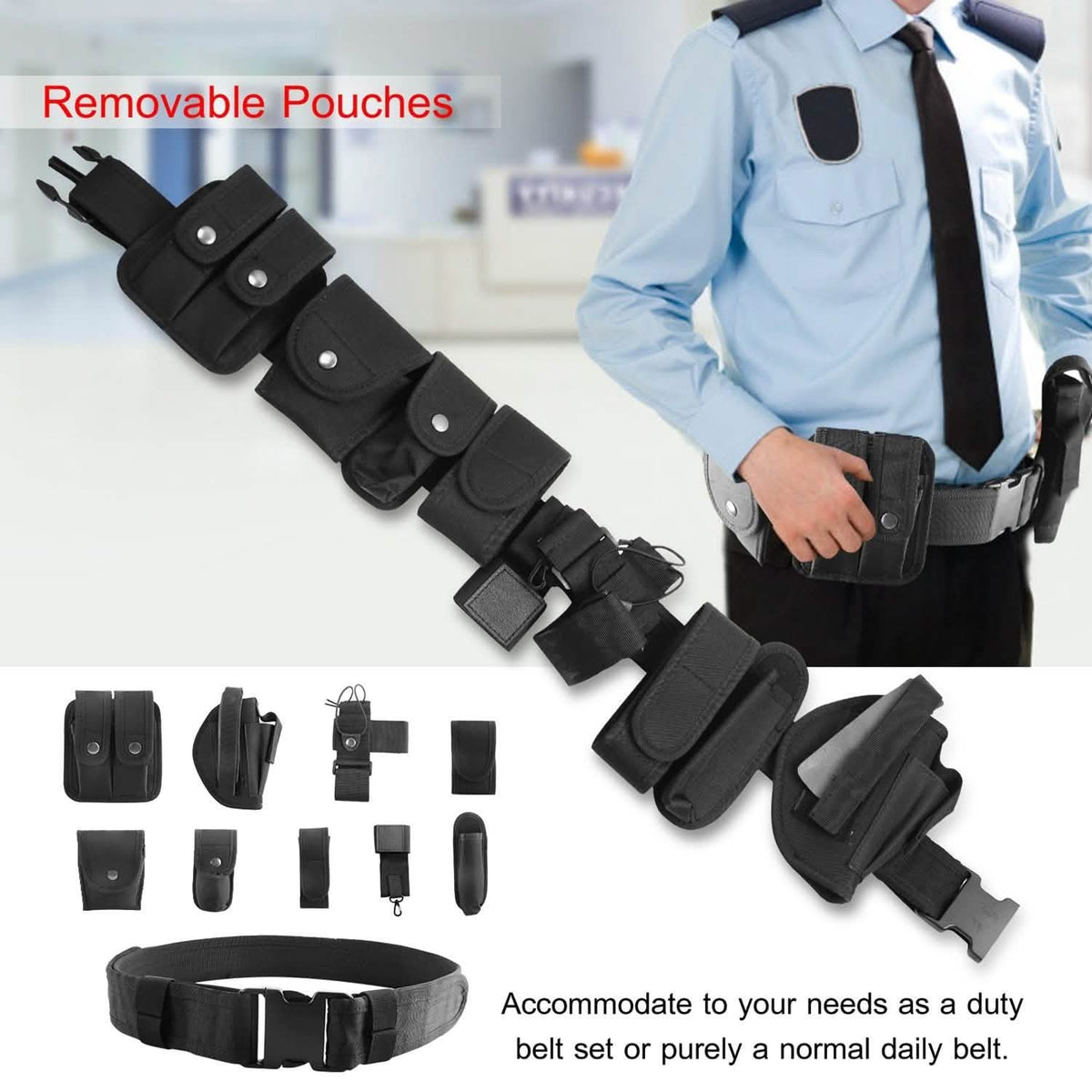 Military Utility Tactical Belt Tactical & Self Defense - Tophatter Daily Deals