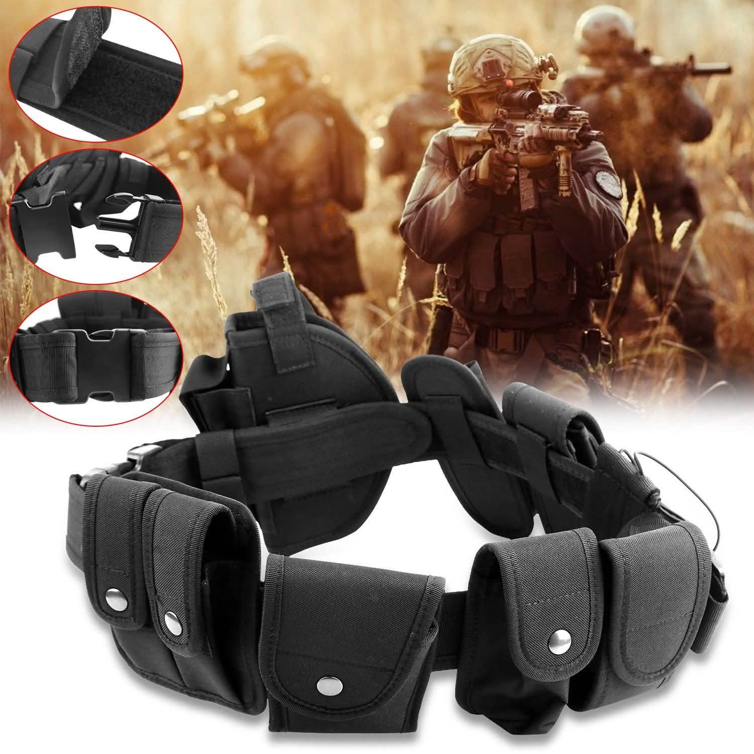 Military Utility Tactical Belt Tactical & Self Defense - Tophatter Daily Deals