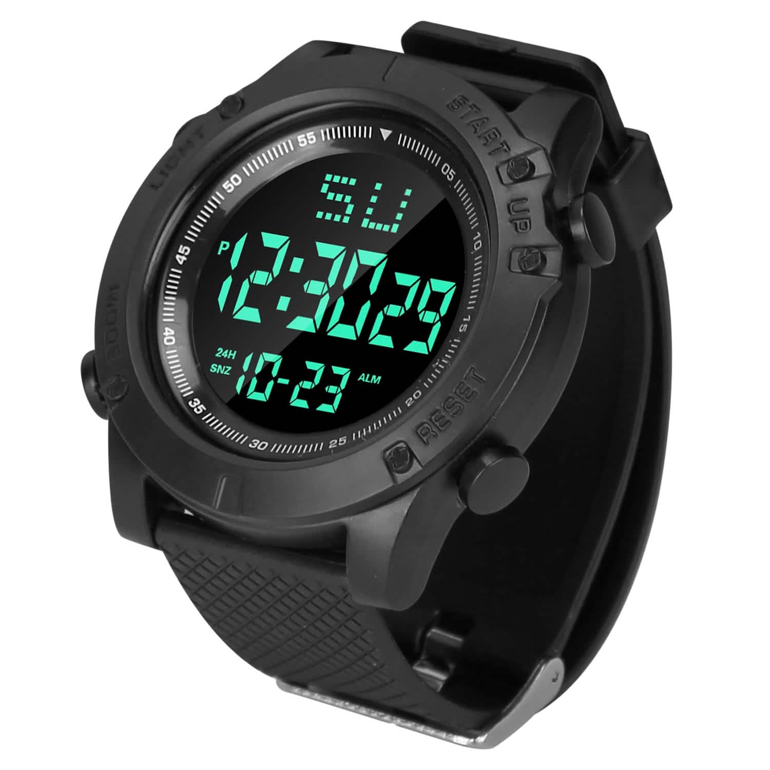 Military Wrist Watch with LED Backlight Watches - Tophatter Daily Deals