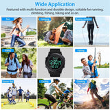 Military Wrist Watch with LED Backlight Watches - Tophatter Daily Deals