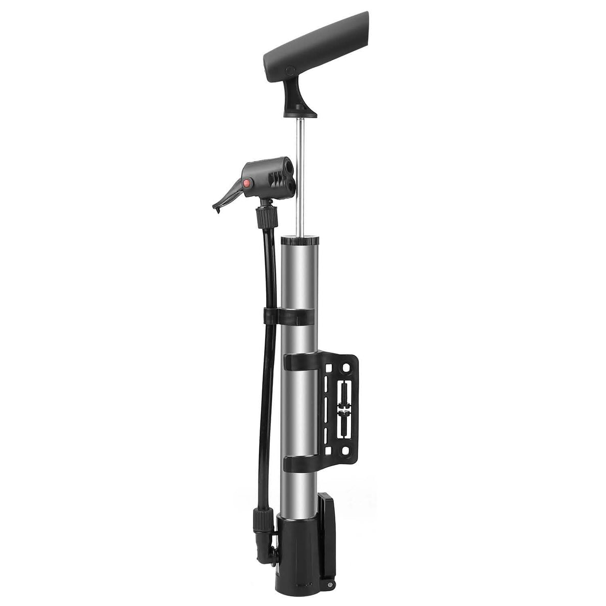 Mini Bike Pump Portable Bicycle Tire Inflator Outdoor Recreation - Tophatter Daily Deals